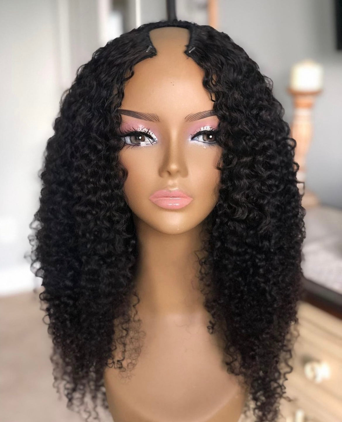 Custom Upart Wig (Sewing Machine Constructed)