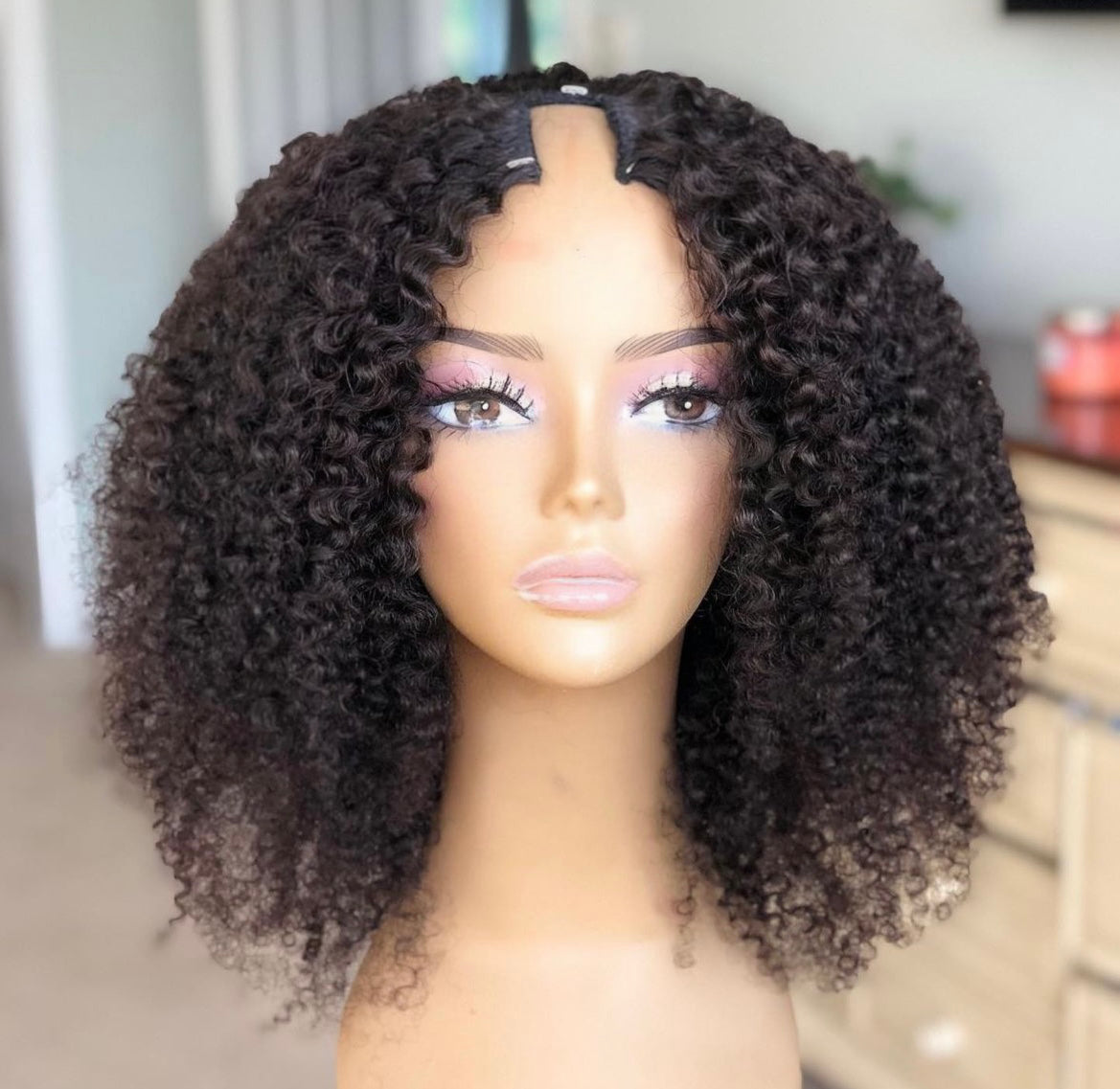 Custom Upart Wig (Sewing Machine Constructed)